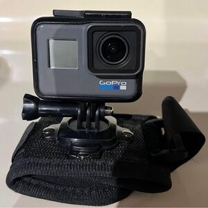GoPro Gray Action Camera with Mount
